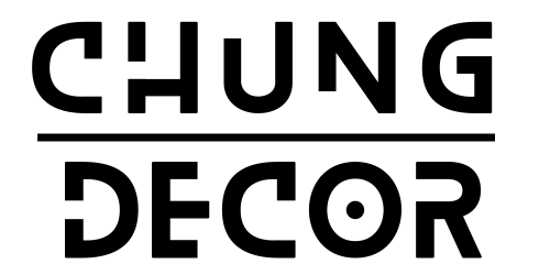 Contain text "CHUNG DECOR" in black color.